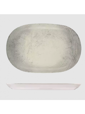 ID Fine Fume Oval Platter 370mm