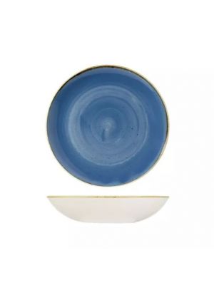 Churchill Stonecast Round Coupe Bowl-248Mm - Cornflower Blue (Box Of 12)