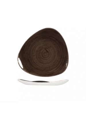 Churchill Patina Triangular Plate-229Mm - Iron Black (Box Of - 12)