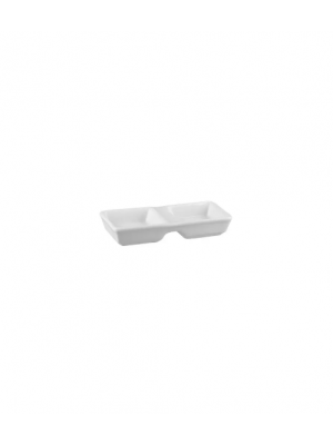 Trenton B0013 Divided Condiment Dish	128mm
