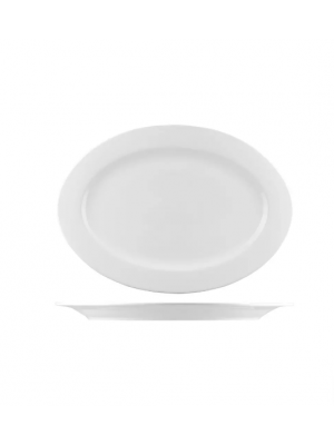Trenton B4849 Oval Plate - Wide Rim 210mm