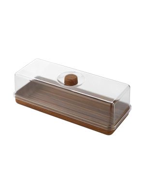 Evelin Rectangular Platter & Cover Set 390x160x130mm