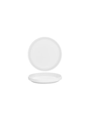 Serax Passe-Partout Matt White Round Low Plate 180mm